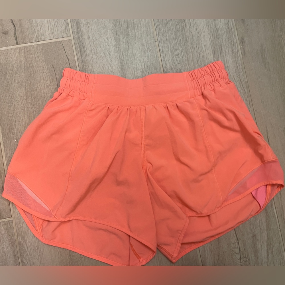 lululemon athletica Vibrant coral Athletic Shorts